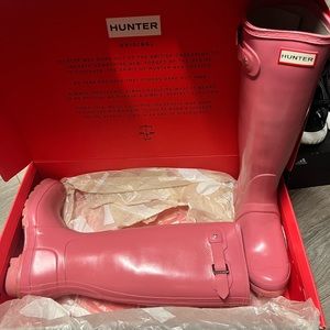 Hunter rain boots